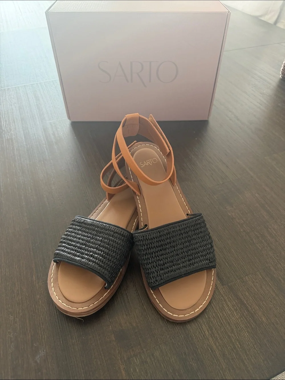 TWO PAIR - SARTO By Franco Sarto Rosa - Flat Sandals